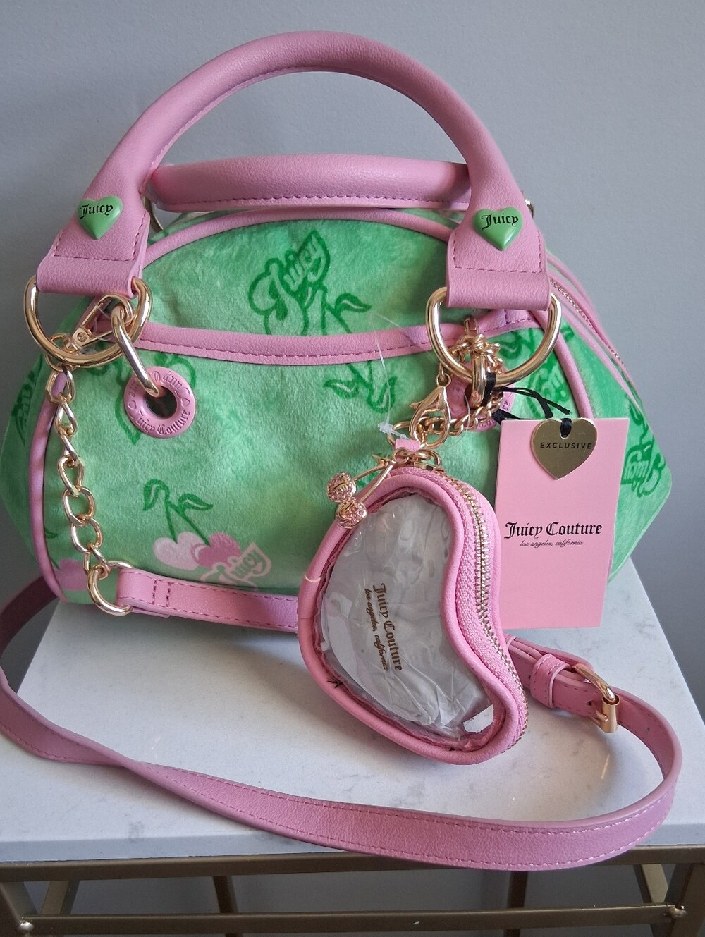 JUICY COUTURE Retro Cherry Satchel